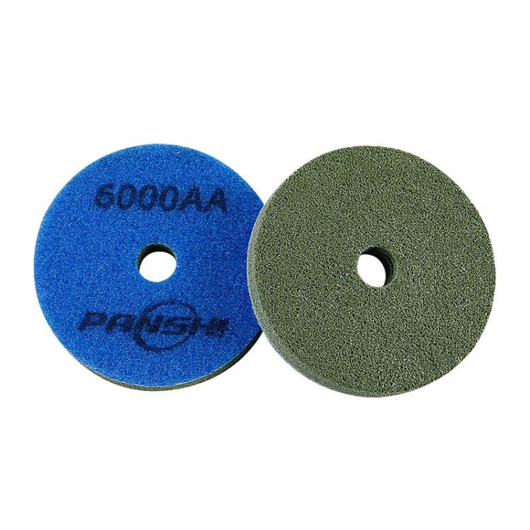 PANSHI Tampone in spugna di fibra per lucidatura a umido effetto marmo, tampone ispessito per levigatura di pietre, 3 inch 80mm 150AA, 3 inch 80mm 300AA, 3 inch 80mm 500AA, 3 inch 80mm 1000AA, 3 inch 80mm 2000AA, 3 inch 80mm 3000AA, 3 inch 80mm 6000AA ...
