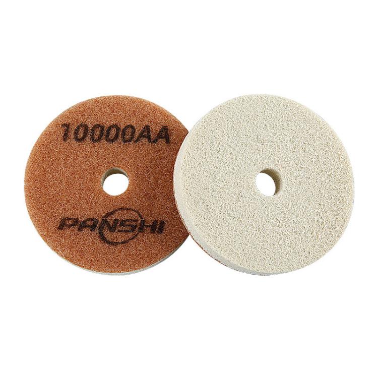 PANSHI Tampone in spugna di fibra per lucidatura a umido effetto marmo, tampone ispessito per levigatura di pietre, 3 inch 80mm 150AA, 3 inch 80mm 300AA, 3 inch 80mm 500AA, 3 inch 80mm 1000AA, 3 inch 80mm 2000AA, 3 inch 80mm 3000AA, 3 inch 80mm 6000AA ...