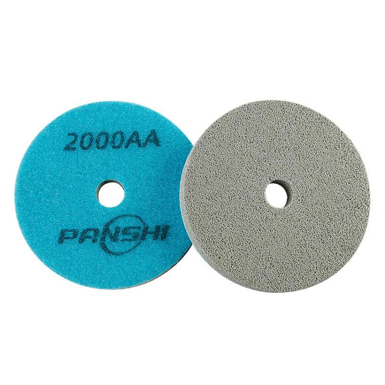 PANSHI Tampone in spugna di fibra per lucidatura a umido effetto marmo, tampone ispessito per levigatura di pietre, 3 inch 80mm 150AA, 3 inch 80mm 300AA, 3 inch 80mm 500AA, 3 inch 80mm 1000AA, 3 inch 80mm 2000AA, 3 inch 80mm 3000AA, 3 inch 80mm 6000AA ...