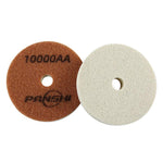PANSHI Tampone in spugna di fibra per lucidatura a umido effetto marmo, tampone ispessito per levigatura di pietre, 3 inch 80mm 150AA, 3 inch 80mm 300AA, 3 inch 80mm 500AA, 3 inch 80mm 1000AA, 3 inch 80mm 2000AA, 3 inch 80mm 3000AA, 3 inch 80mm 6000AA ...
