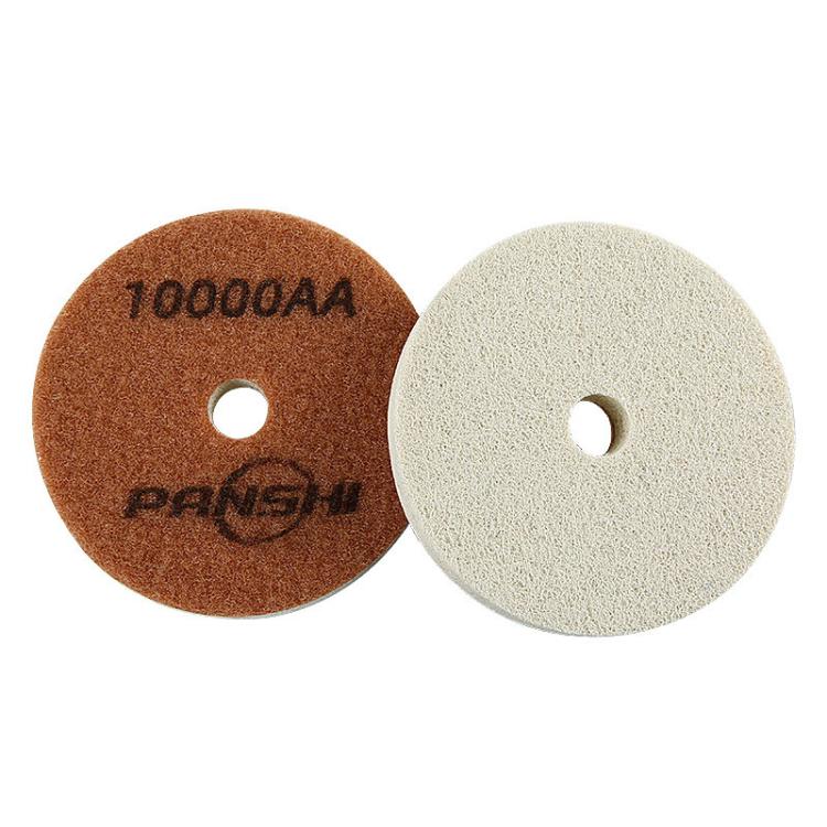 PANSHI Tampone in spugna di fibra per lucidatura a umido effetto marmo, tampone ispessito per levigatura di pietre, 3 inch 80mm 150AA, 3 inch 80mm 300AA, 3 inch 80mm 500AA, 3 inch 80mm 1000AA, 3 inch 80mm 2000AA, 3 inch 80mm 3000AA, 3 inch 80mm 6000AA ...