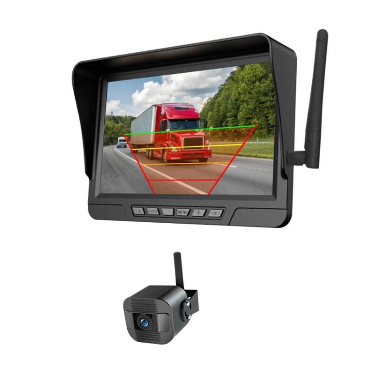 Videocamera retromarcia wireless HD 7" con visione notturna