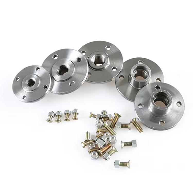 Piastra di posizionamento del disco da taglio per smerigliatrice angolare, piastra flangiata, vite di fissaggio, morsetto, M10 20mm Hole, M14 22mm Hole, M14 25.4mm Hole, M16 22mm Hole