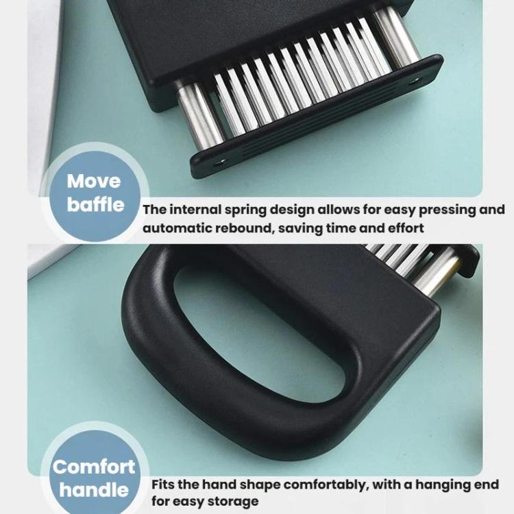 Inteneritore per carne LsCook con 48 perni in acciaio inox 430