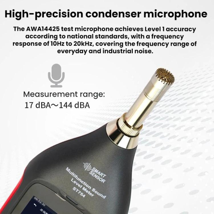 SMART SENSOR Rilevatore statistico integratore di decibel ad alta precisione, ST754