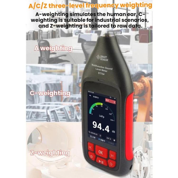 SMART SENSOR Rilevatore statistico integratore di decibel ad alta precisione, ST754