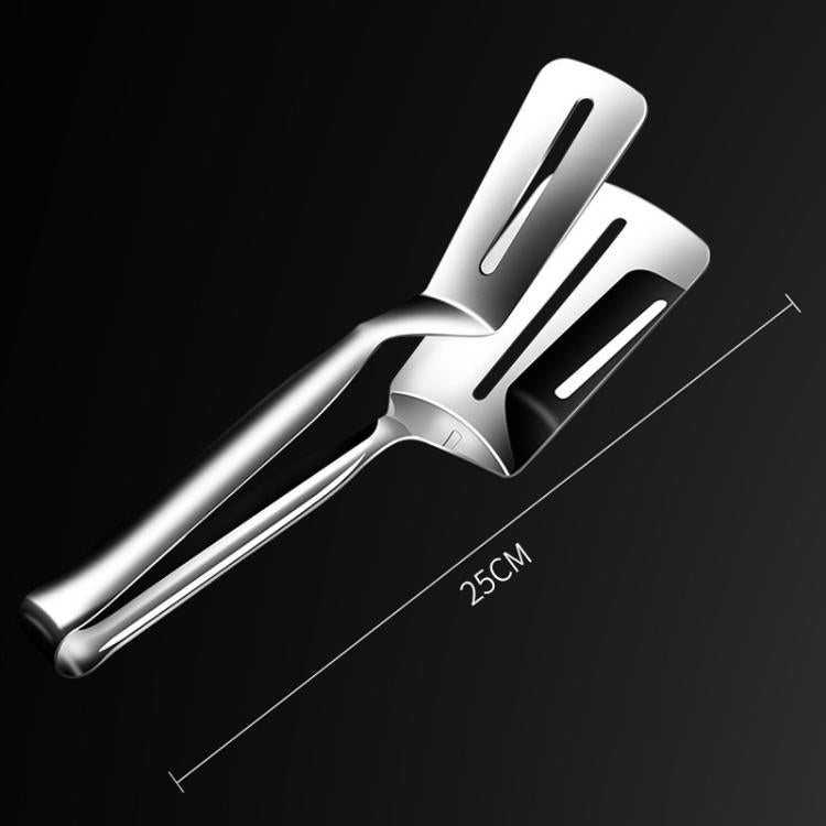 Pinze per alimenti LsCook in acciaio inox 304, ideali per la casa e la cucina, con clip rinforzata per bistecche.