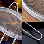 LsCook Colino in acciaio inox da 8,5 cm con manico appuntito per olio, Pointed-Handle Base