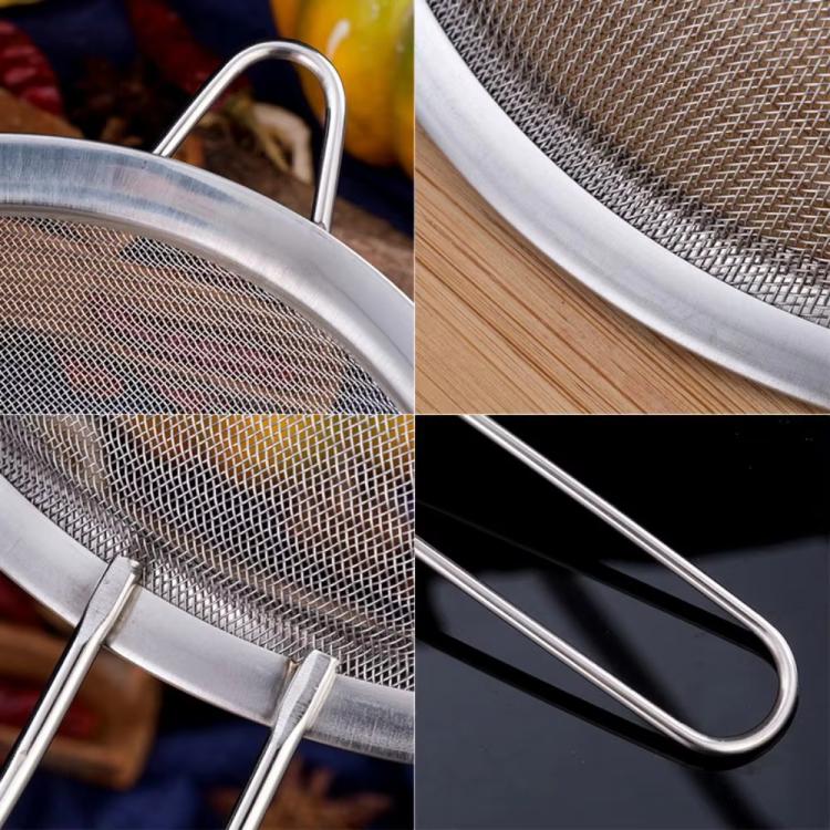 LsCook Colino in acciaio inox da 8,5 cm con manico appuntito per olio, Pointed-Handle Base