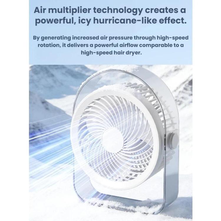Ventilatore silenzioso da scrivania per esterni con luce notturna e luce notturna per dormitorio, White Direct Plug, Purple Direct Plug, White Rechargeable, Purple Rechargeable