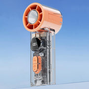Ventilatore portatile silenzioso S8 ad alta velocità con display digitale e funzione di raffreddamento a ghiaccio.