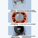 Ventilatore portatile S8 con display digitale e raffreddamento