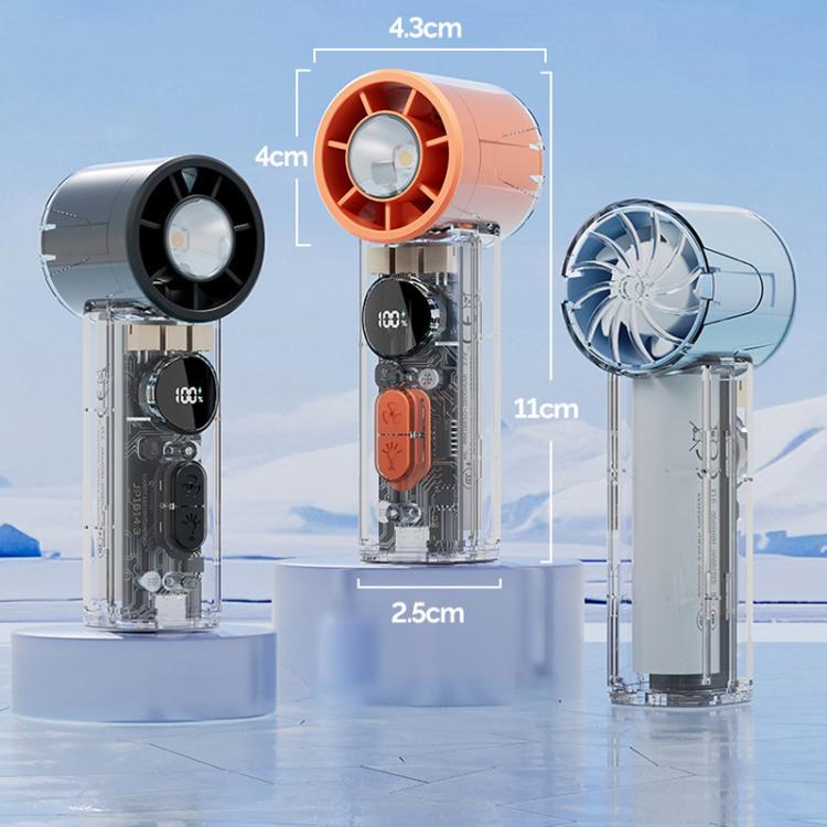 Ventilatore portatile S8 con display digitale e raffreddamento