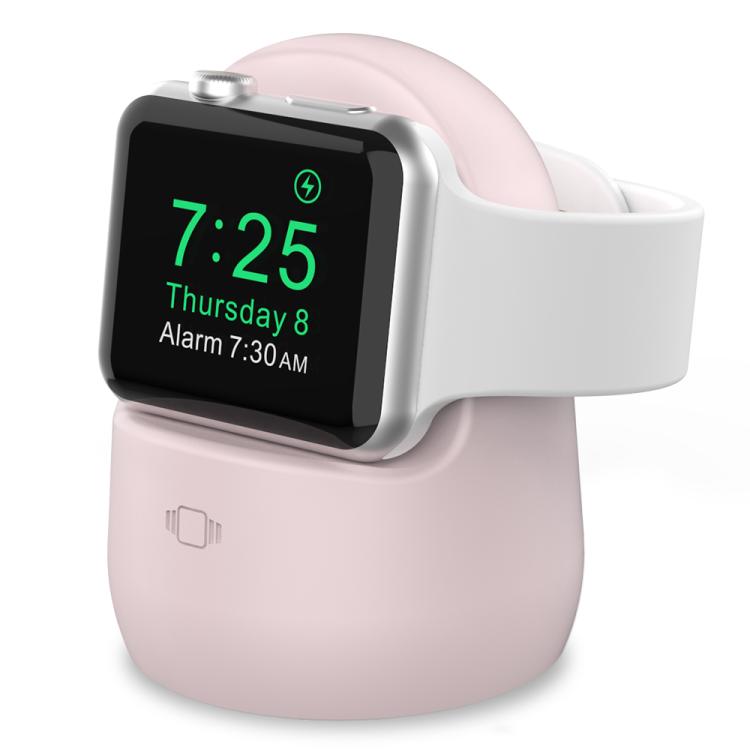 Supporto di ricarica/custodia in silicone AhaStyle PT63 per Apple Watch, mini base di ricarica, senza caricabatterie