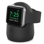 Supporto di ricarica/custodia in silicone AhaStyle PT63 per Apple Watch, mini base di ricarica, senza caricabatterie