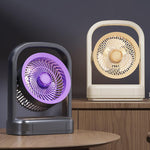 Ventilatore elettrico da tavolo e parete 5W USB Type-C