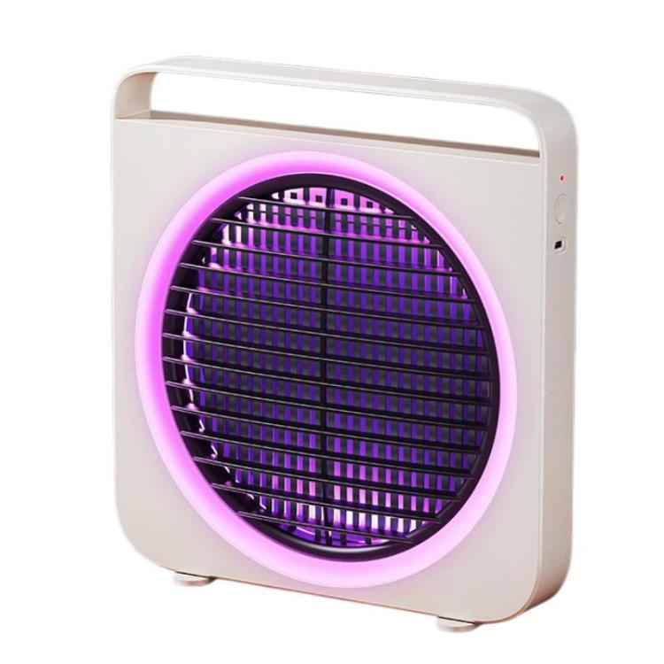 M1 Dispositivo elettrico silenzioso per l'eliminazione delle zanzare, ideale per uso domestico, per esterni: attira, cattura e respinge le zanzare., Plug-in White, Plug-in Blue, Rechargeable White, Rechargeable Blue