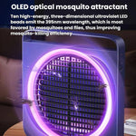 M1 Dispositivo elettrico silenzioso per l'eliminazione delle zanzare, ideale per uso domestico, per esterni: attira, cattura e respinge le zanzare., Plug-in White, Plug-in Blue, Rechargeable White, Rechargeable Blue