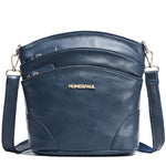 HUMERPAUL WB201 Borsa a tracolla da donna in pelle, grande capacità, borsa a tracolla