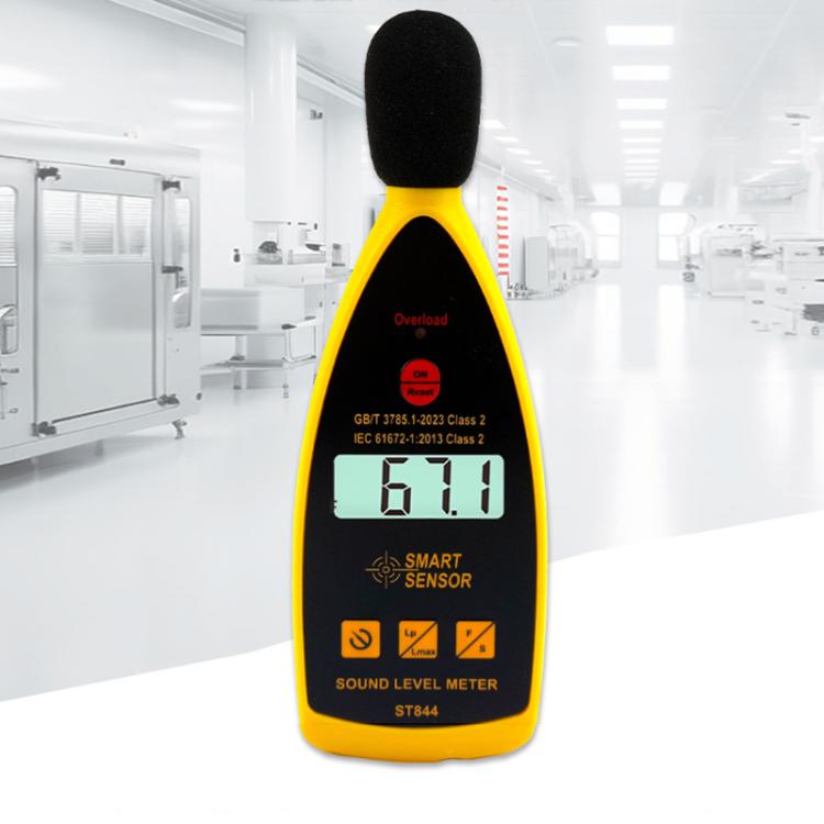 SMART SENSOR Misuratore di livello di rumore sonoro in decibel ad alta precisione, ST844