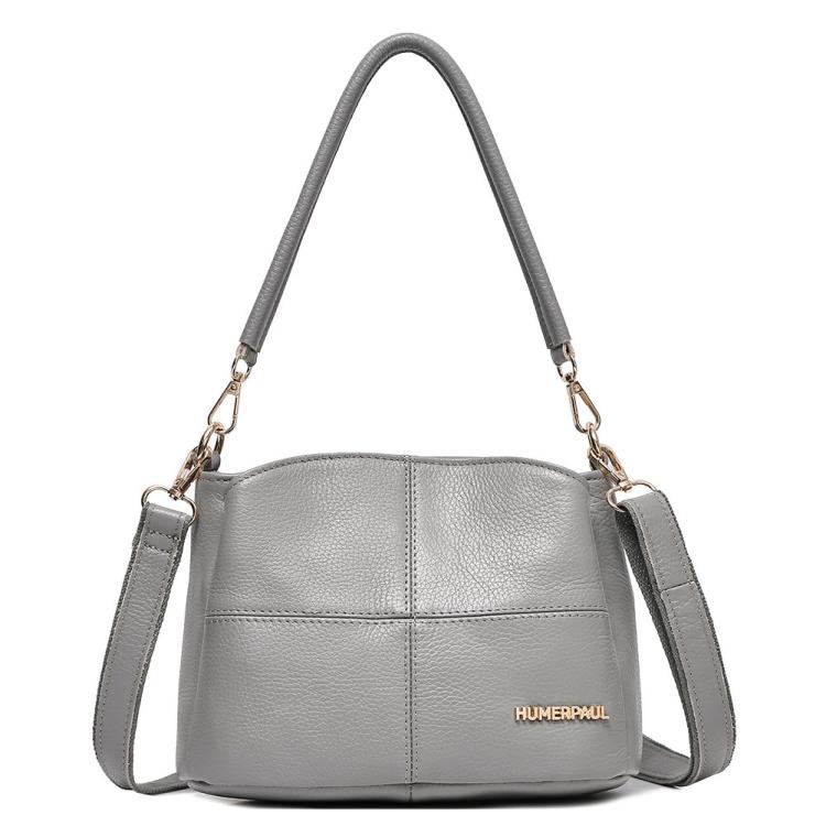 HUMERPAUL WB202 Borsa a tracolla da donna in pelle, grande capacità, borsa a tracolla