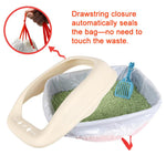 Sacchetti per lettiera per gatti con coulisse, resistenti ai graffi e con pratiche maniglie., 20 Counts 45x32cm, 20 Counts 55x30cm, 20 Counts 65x40cm, 20 Counts 69x40cm, 10 Counts 74x45cm, 10 Counts 79x45cm, 10 Counts 84x45cm