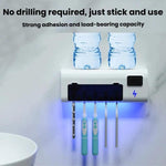 RND-01 Sterilizzatore per spazzolino da denti intelligente con ricarica UVC e supporto antibatterico.