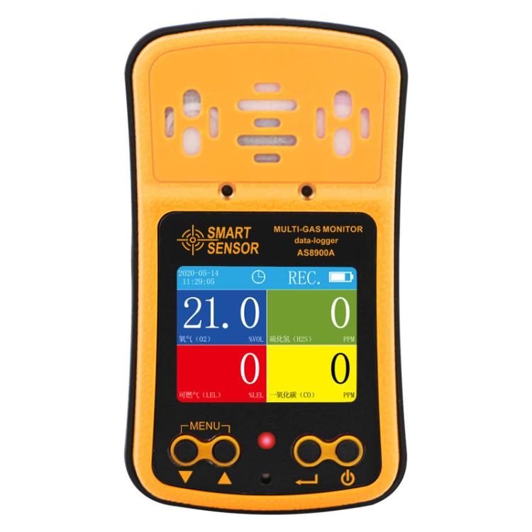 Rilevatore di gas spaziale antideflagrante SMART SENSOR 4 in 1, AS8900A