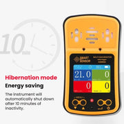 Rilevatore di gas spaziale antideflagrante SMART SENSOR 4 in 1, AS8900A