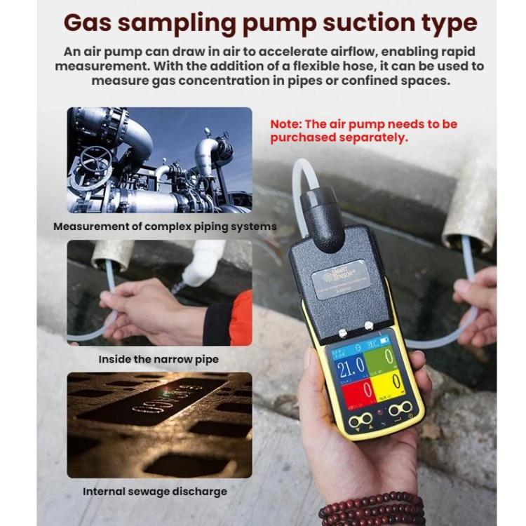 Rilevatore di gas spaziale antideflagrante SMART SENSOR 4 in 1, AS8900A