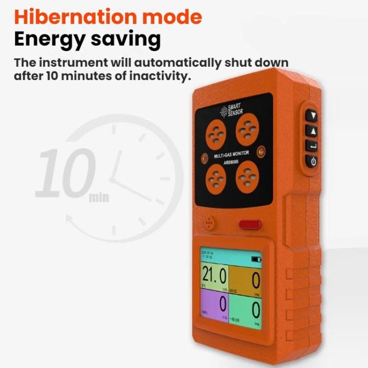 Rilevatore di concentrazione di gas antideflagrante SMART SENSOR 4 in 1, AR8900B