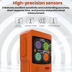 Rilevatore di concentrazione di gas antideflagrante SMART SENSOR 4 in 1, AR8900B
