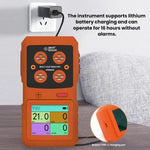 Rilevatore di concentrazione di gas antideflagrante SMART SENSOR 4 in 1, AR8900B