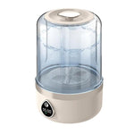 F1 Mini lavatrice da tavolo per biancheria intima da 1,5 litri, portatile, a due velocità, con display digitale., Plug-in White, Plug-in Khaki, Rechargeable White, Rechargeable Khaki