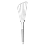 Spatola multifunzionale inclinata in acciaio inossidabile per bistecca e pesce LsCook per uso domestico, 32.5 x 8cm