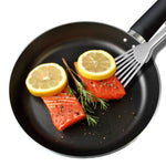 Spatola multifunzionale inclinata in acciaio inossidabile per bistecca e pesce LsCook per uso domestico, 32.5 x 8cm