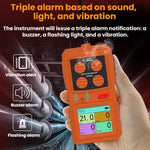 Rilevatore di concentrazione di gas antideflagrante SMART SENSOR 4 in 1, AR8900A