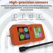 Rilevatore di concentrazione di gas antideflagrante SMART SENSOR 4 in 1, AR8900A