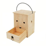 Trappola per api carpentiere, trappola per vespe in legno sostenibile per uso esterno, efficace per catturare calabroni e vespe gialle, trappola per insetti da appendere, A Type, B Type, C Type, D Type