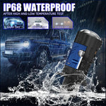 Faro proiettore ad alta potenza da 50 W per auto, modello N13, con connettore diretto.