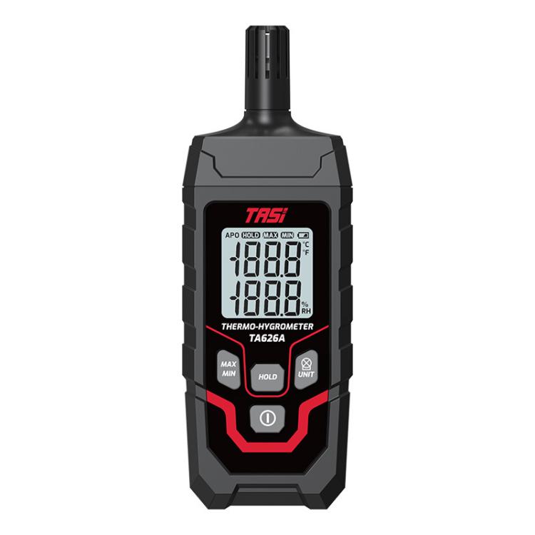 Misuratore digitale di temperatura e umidità ad alta precisione, misuratore di temperatura ambientale, TASI TA626A
