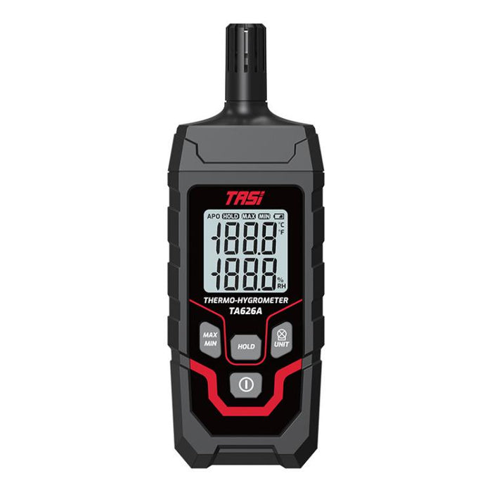Misuratore digitale di temperatura e umidità ad alta precisione, misuratore di temperatura ambientale, TASI TA626A