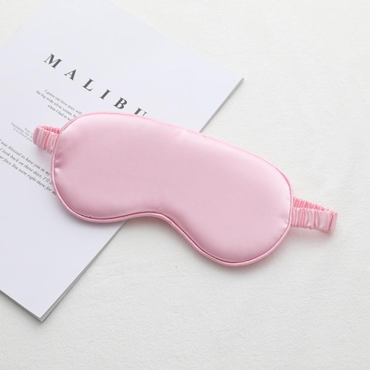 Maschera per dormire in raso a doppia faccia per uomo e donna, benda notturna per gli occhi, blocca luce, maschera da viaggio.