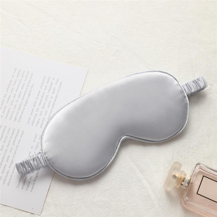 Maschera per dormire in raso a doppia faccia per uomo e donna, benda notturna per gli occhi, blocca luce, maschera da viaggio.