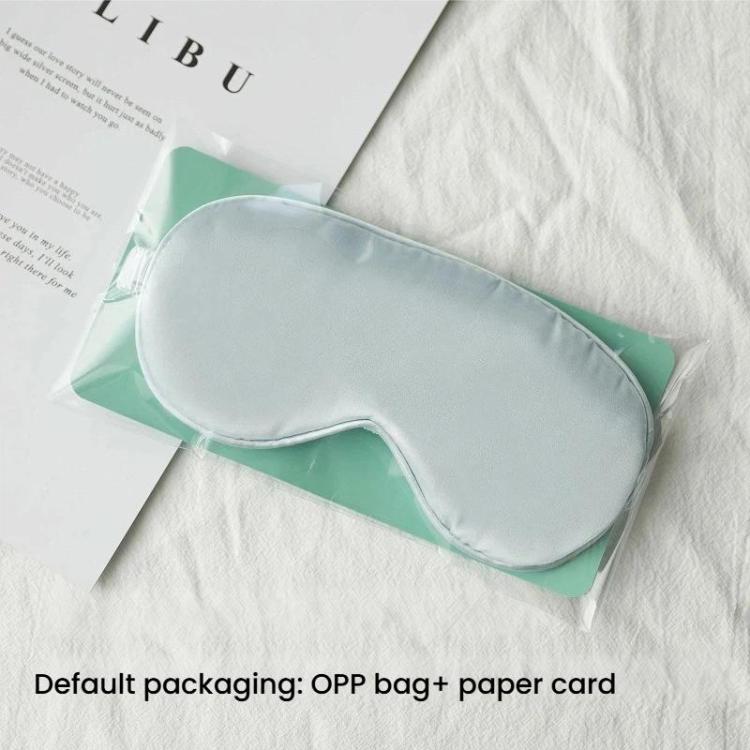 Maschera per dormire in raso a doppia faccia per uomo e donna, benda notturna per gli occhi, blocca luce, maschera da viaggio.