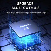 Adattatore USB Bluetooth 5.3 VegGieg per cuffie e altoparlanti del computer - Trasmettitore/ricevitore wireless