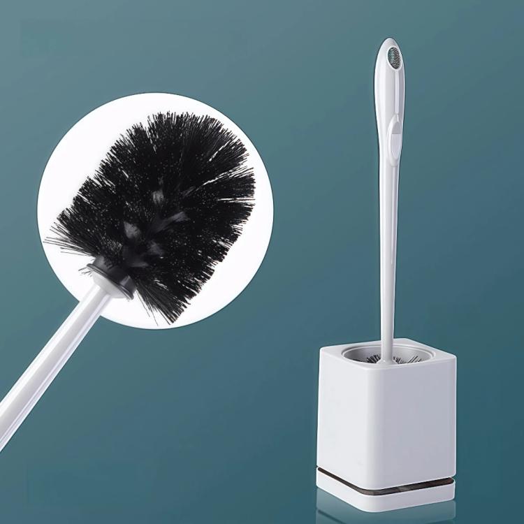Set spazzolino e supporto per WC con lavabo autoevaporante, da parete o da pavimento.