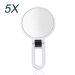 Specchio trucco ingranditore doppia faccia 12 cm