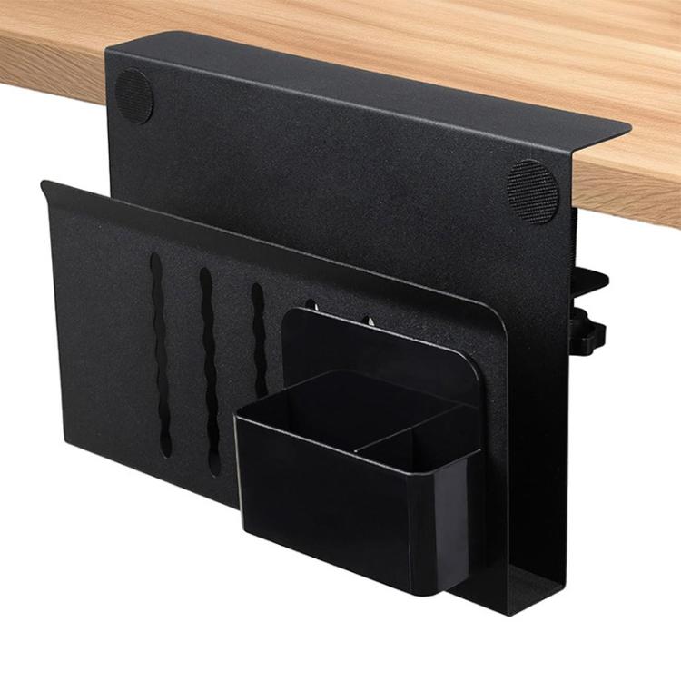 FS-2619 Supporto laterale per scrivania con clip, senza foratura, con portapenne