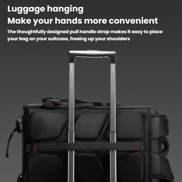 Zaino da uomo BANGE XJ325 di grande capacità, ideale per pendolari e per un utilizzo versatile, con borsa multifunzionale per la fotografia e per fotocamere DSLR., XJ325